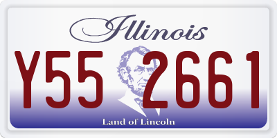 IL license plate Y552661