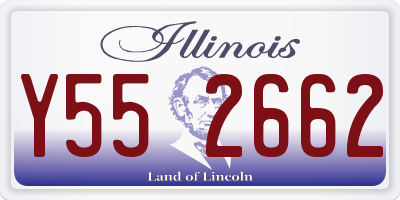 IL license plate Y552662
