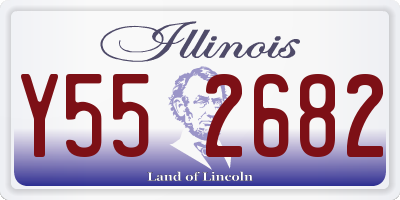 IL license plate Y552682