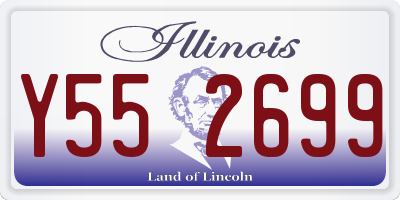 IL license plate Y552699