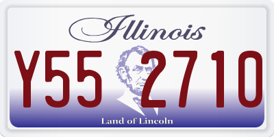 IL license plate Y552710