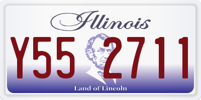 IL license plate Y552711
