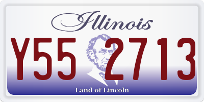 IL license plate Y552713