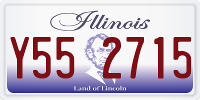 IL license plate Y552715