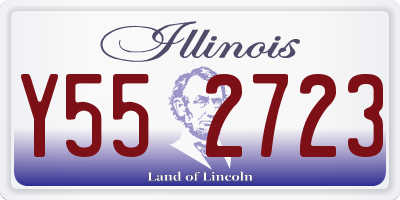 IL license plate Y552723