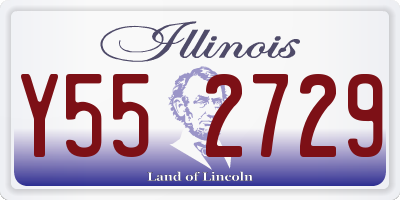 IL license plate Y552729