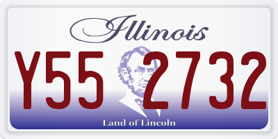 IL license plate Y552732