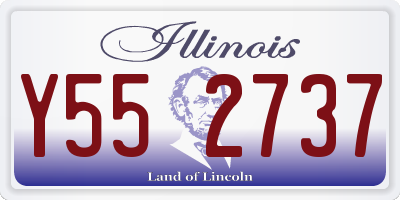 IL license plate Y552737