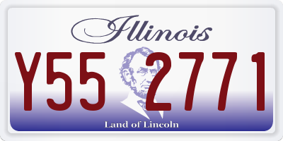 IL license plate Y552771
