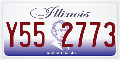 IL license plate Y552773