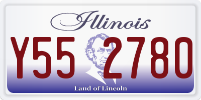 IL license plate Y552780