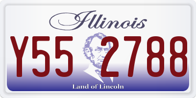 IL license plate Y552788