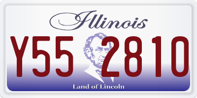 IL license plate Y552810