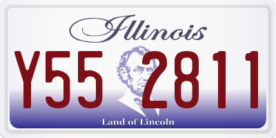 IL license plate Y552811