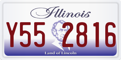 IL license plate Y552816