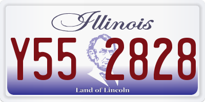 IL license plate Y552828