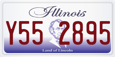 IL license plate Y552895
