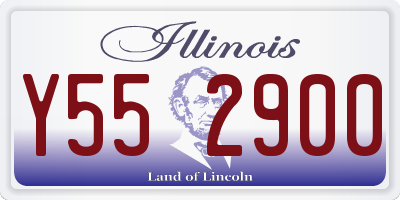IL license plate Y552900