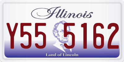 IL license plate Y555162