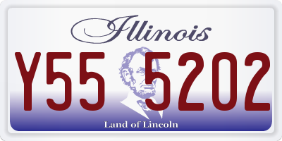 IL license plate Y555202