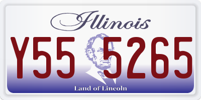 IL license plate Y555265