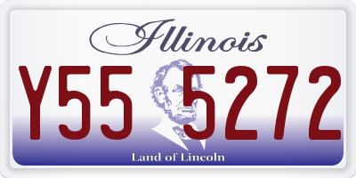 IL license plate Y555272