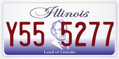 IL license plate Y555277