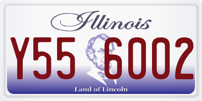IL license plate Y556002