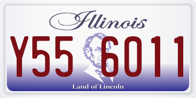 IL license plate Y556011