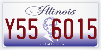 IL license plate Y556015
