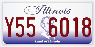IL license plate Y556018