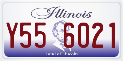 IL license plate Y556021