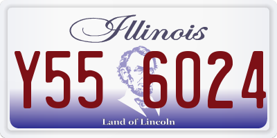 IL license plate Y556024