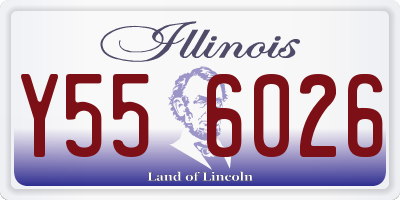 IL license plate Y556026