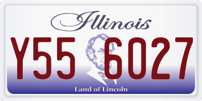 IL license plate Y556027