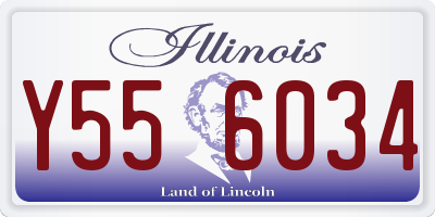 IL license plate Y556034