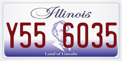 IL license plate Y556035