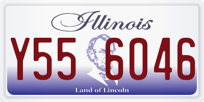 IL license plate Y556046