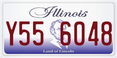 IL license plate Y556048