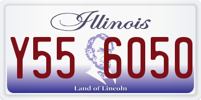 IL license plate Y556050