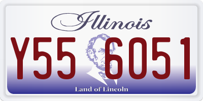 IL license plate Y556051
