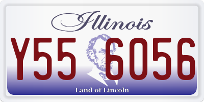 IL license plate Y556056