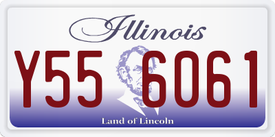 IL license plate Y556061