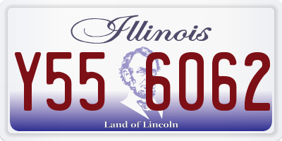 IL license plate Y556062