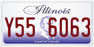 IL license plate Y556063