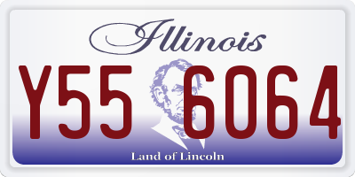 IL license plate Y556064