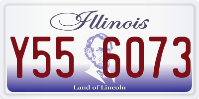 IL license plate Y556073