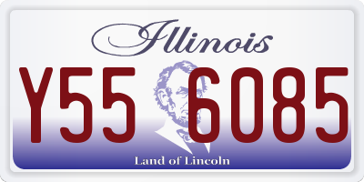 IL license plate Y556085