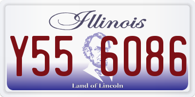 IL license plate Y556086