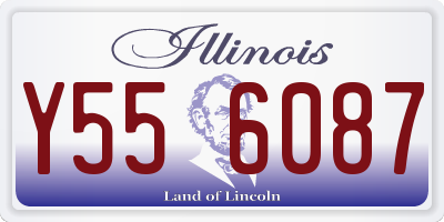IL license plate Y556087
